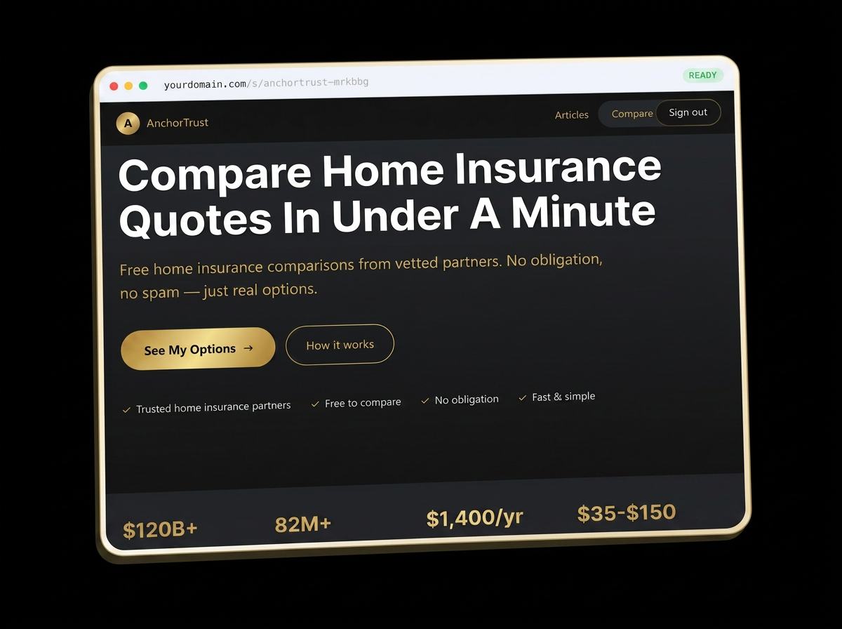 A finished Plug & Profit website built and live in the browser